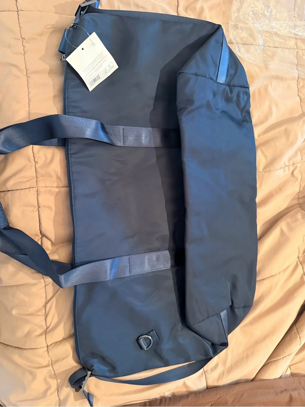 Navy Duffel Bag for Men - Casual Travel Carryall